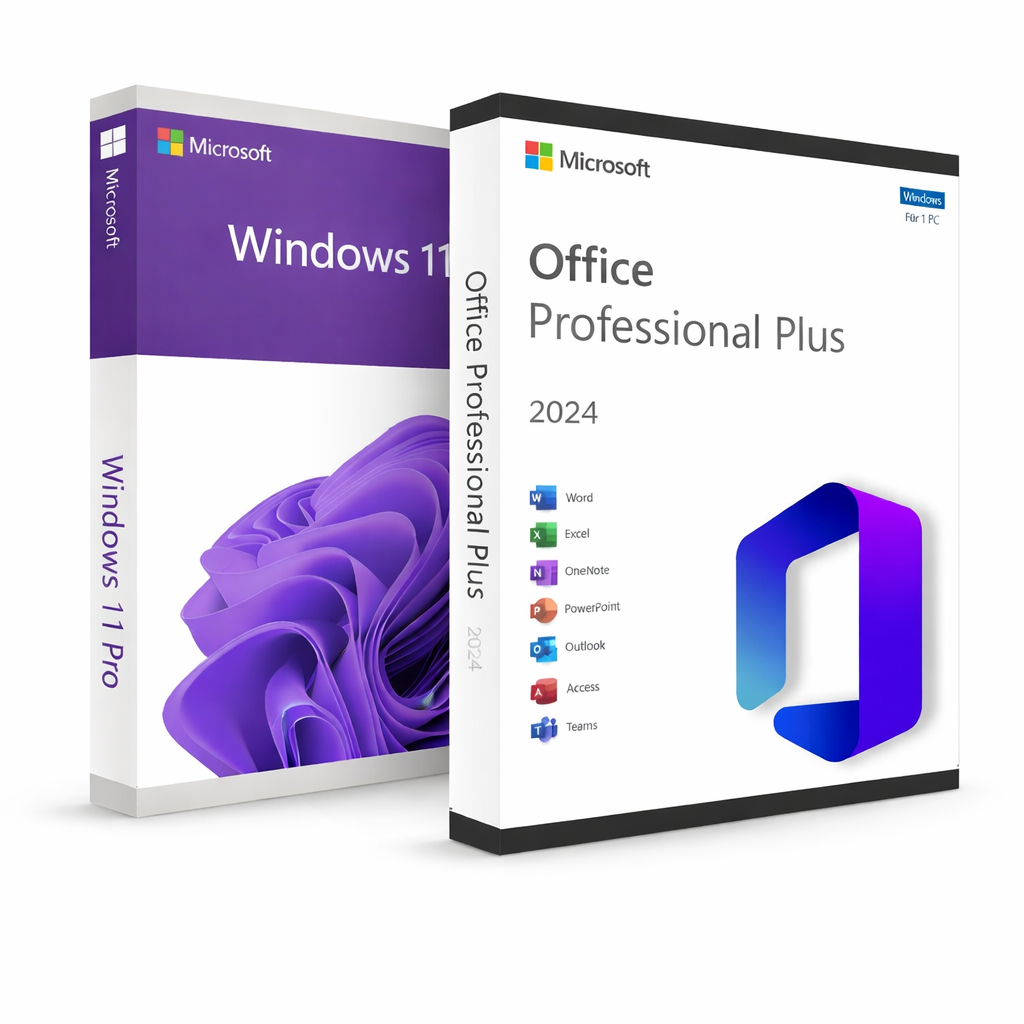 Microsoft Office 2024 Professional Plus & Windows 11 Professional (Bundle) | Produktschlüssel günstig kaufen bei Officekey24